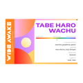 Tabe Haro Wachu - Ethiopia