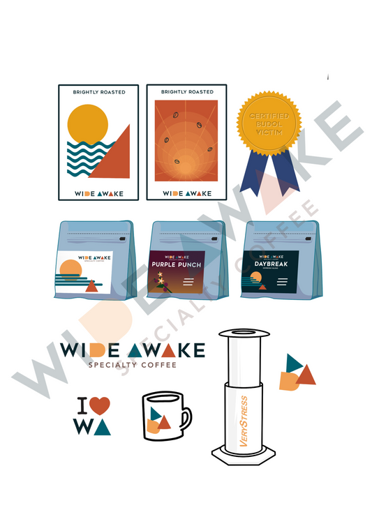 Wide Awake Sticker Pack